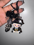 Regular beaded keychain