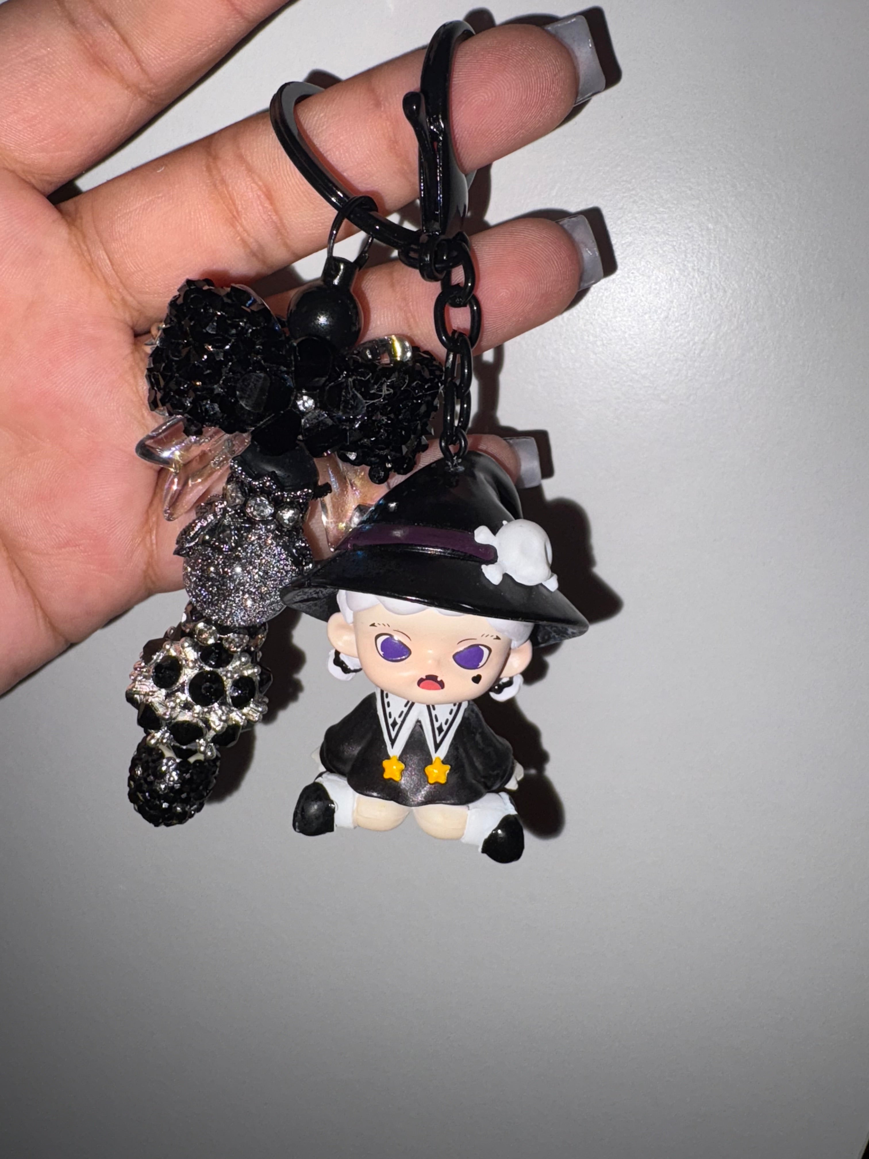 Regular beaded keychain