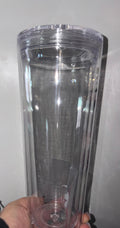 24oz Acrylic(plastic) snowglobe